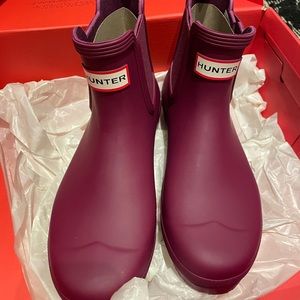Hunter Women’s Original Chelsea Boot in Violet💖